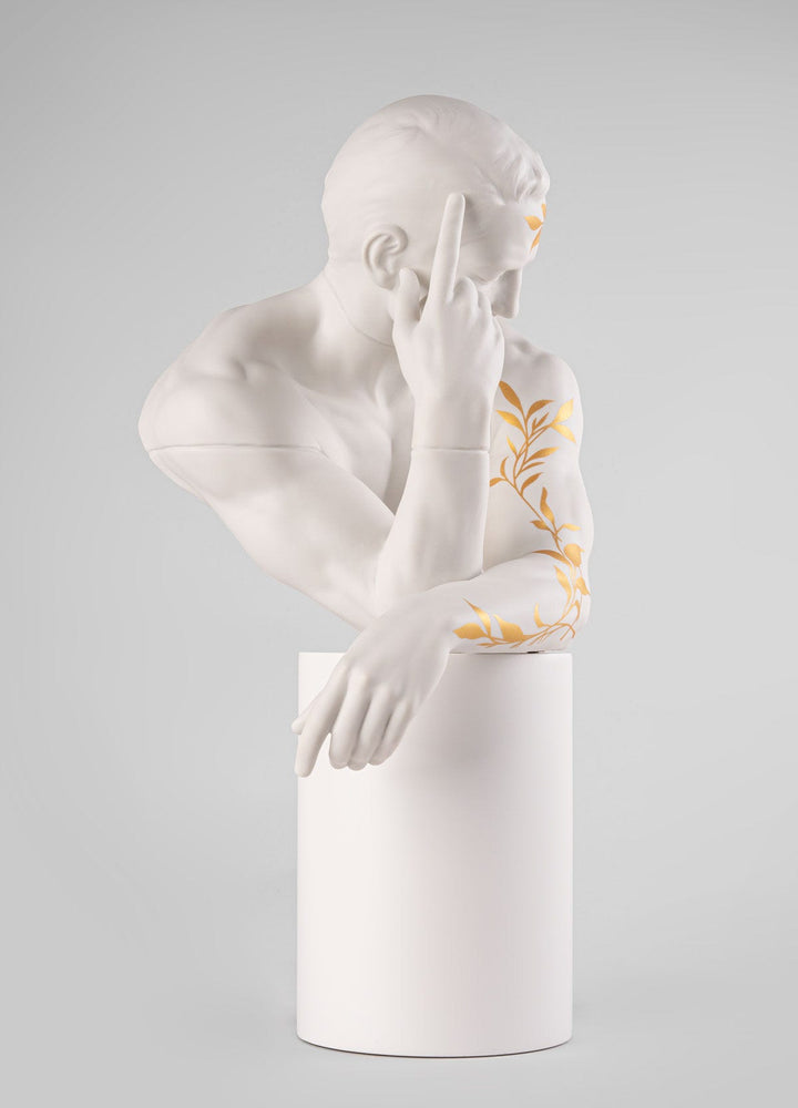 010-09809 - LLADRO® Figur Reflexionen der Natur – Skulptur „Him“, Weißgold, 51cm - 01009809 - 2026 (Kopie)