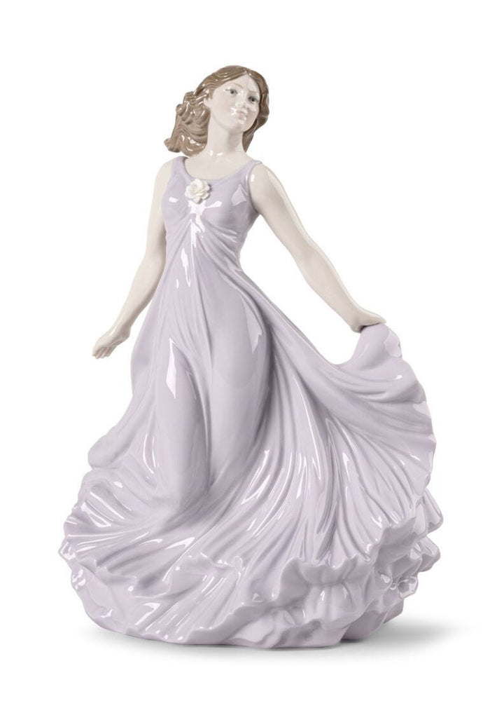 010-09806 - LLADRO® Figur Dansa i vinden, skulptur, 33 cm - 01009806 - 2026 Årsobjekt