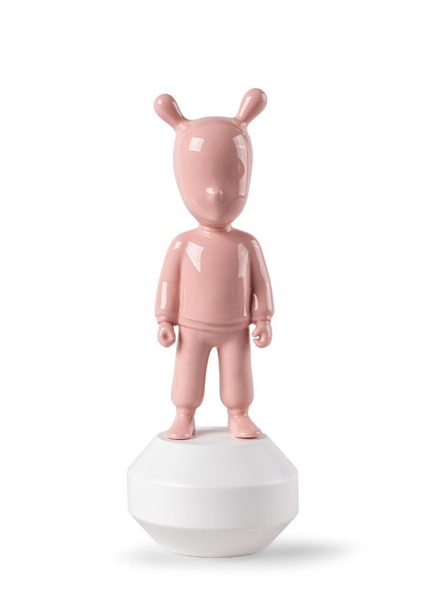 LLADRO® The pink Guest Sculpture. Small model 30cm 01007763-010-07763