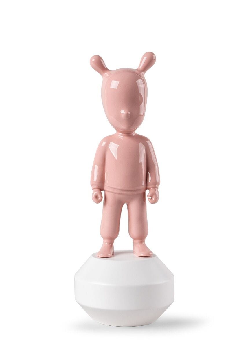 010 - 07763 - LLADRO® The pink Guest Sculpture. Small model 30cm 01007763