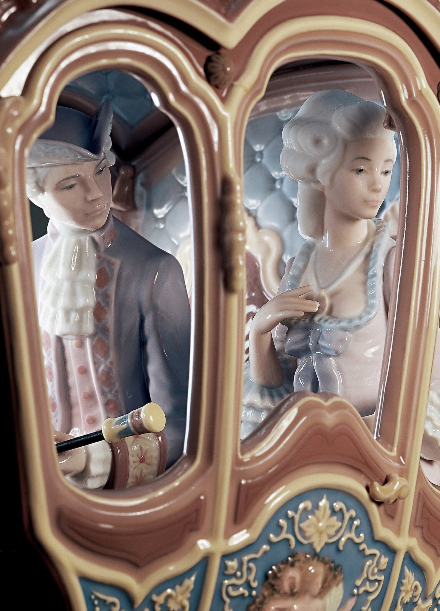 010 - 01485 - LLADRO® - 'XVIIIth Century Coach Sculpture. Limited Edition' 01001485