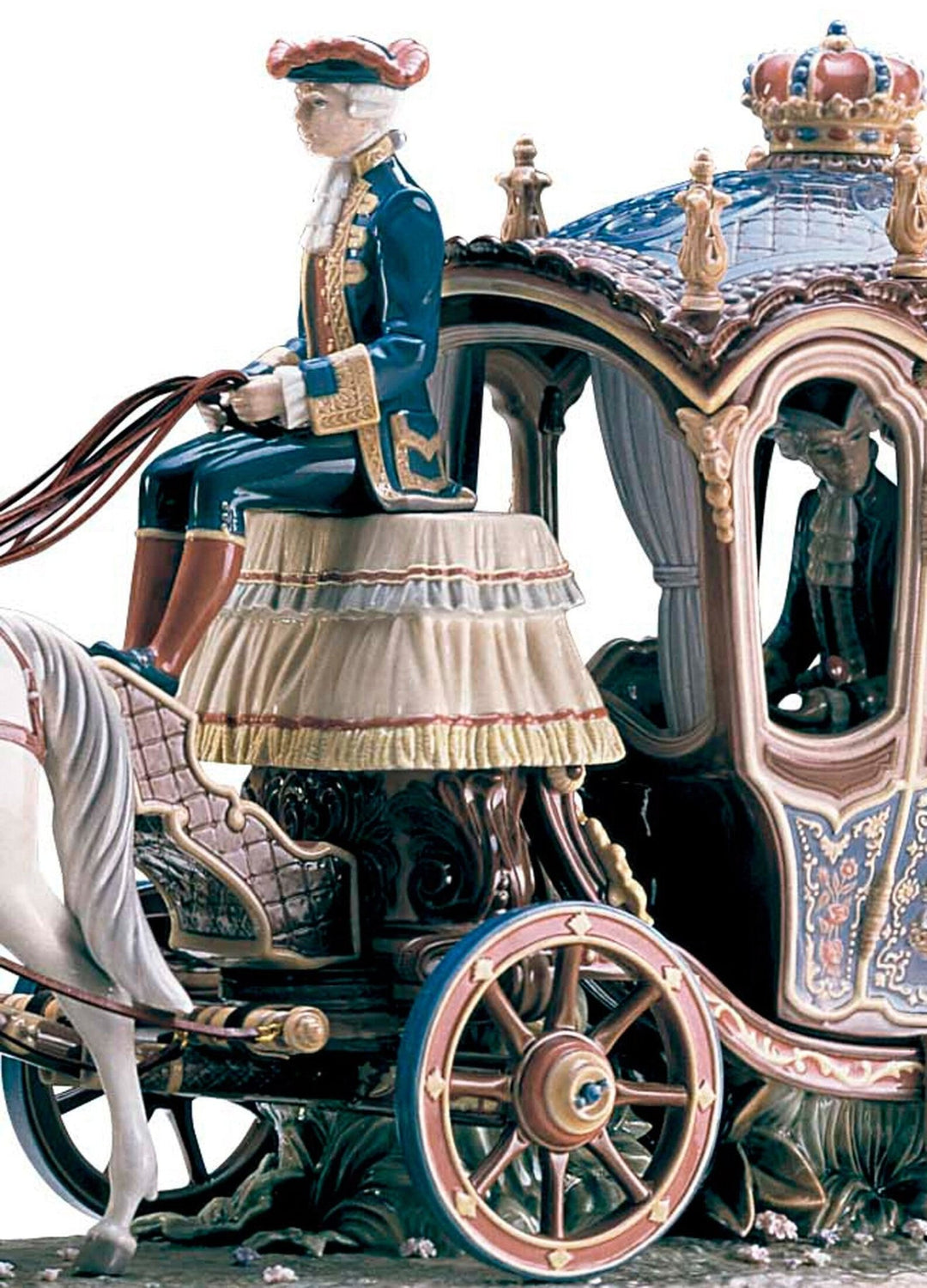 LLADRO® - 'XVIIIth Century Coach Sculpture. Limited Edition' 01001485 - 010 - 01485