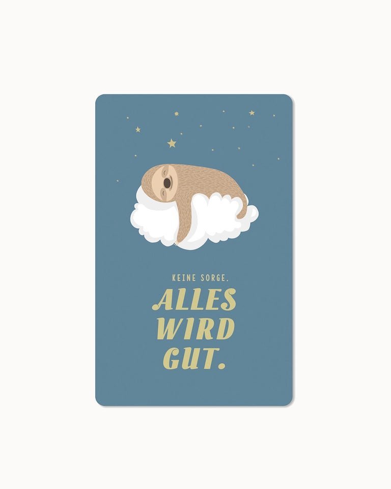 CHI-LC202 - Lunacard Postkarte, chic.mic, "Alles wird gut"