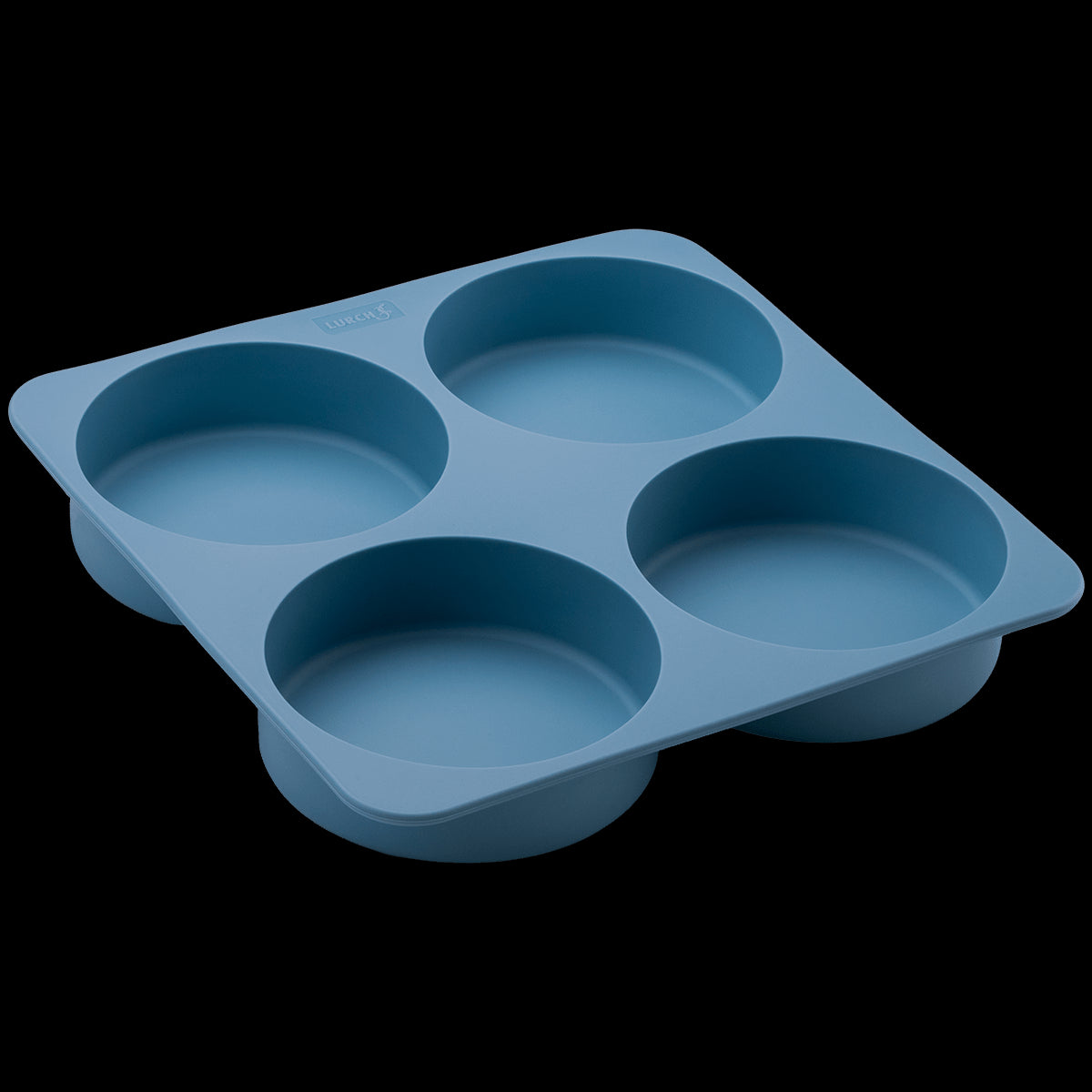 LUR - 00084001 - LURCH Flexi Starter BurgerBun, D10cm, 4fach, cloudy blue