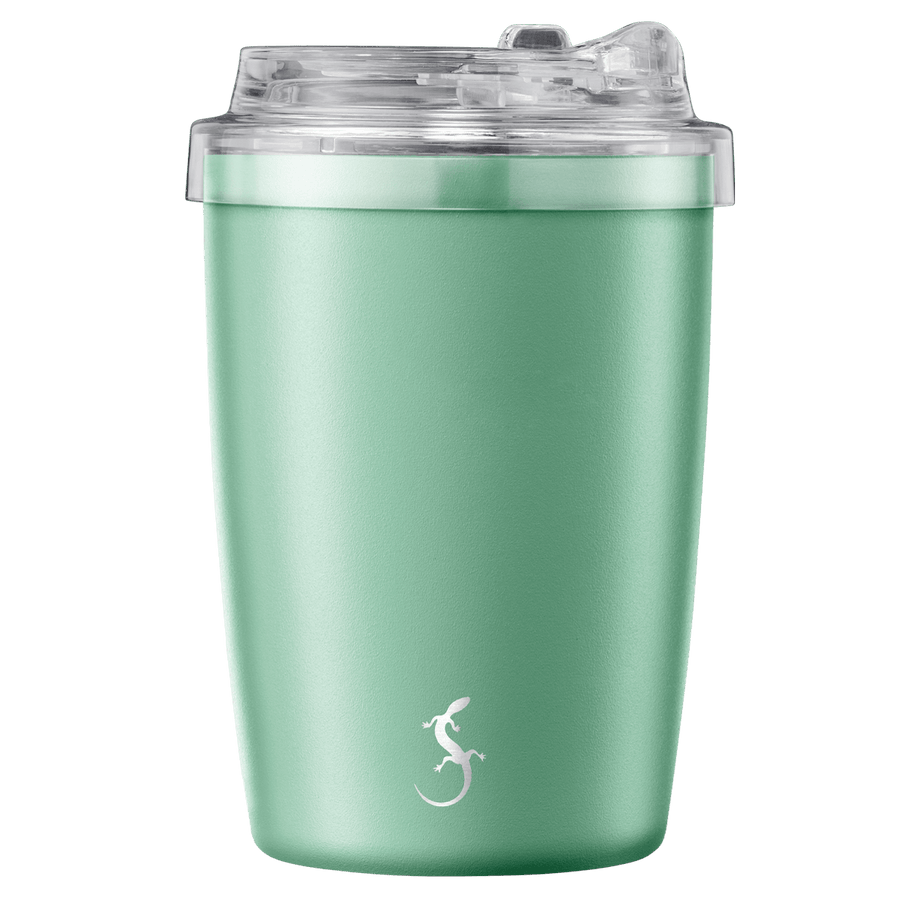 LUR - 00270984 - Lurch Isolierbecher Coffee - To - Go 0,3l mit Pulverbeschichtung, Dark Salvia