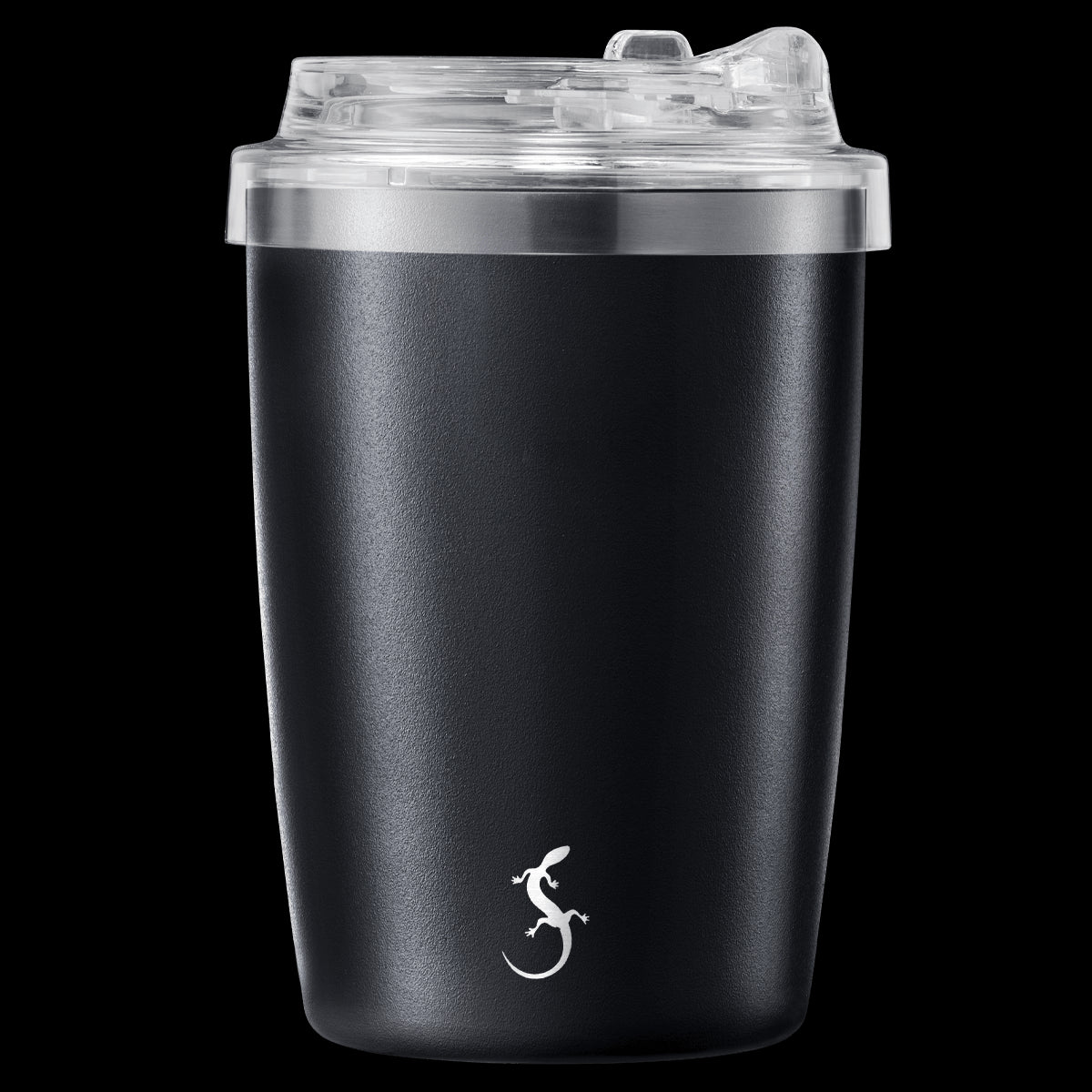 LUR - 00270983 - Lurch Isolierbecher Coffee - To - Go 0,3l mit Pulverbeschichtung, Schwarz