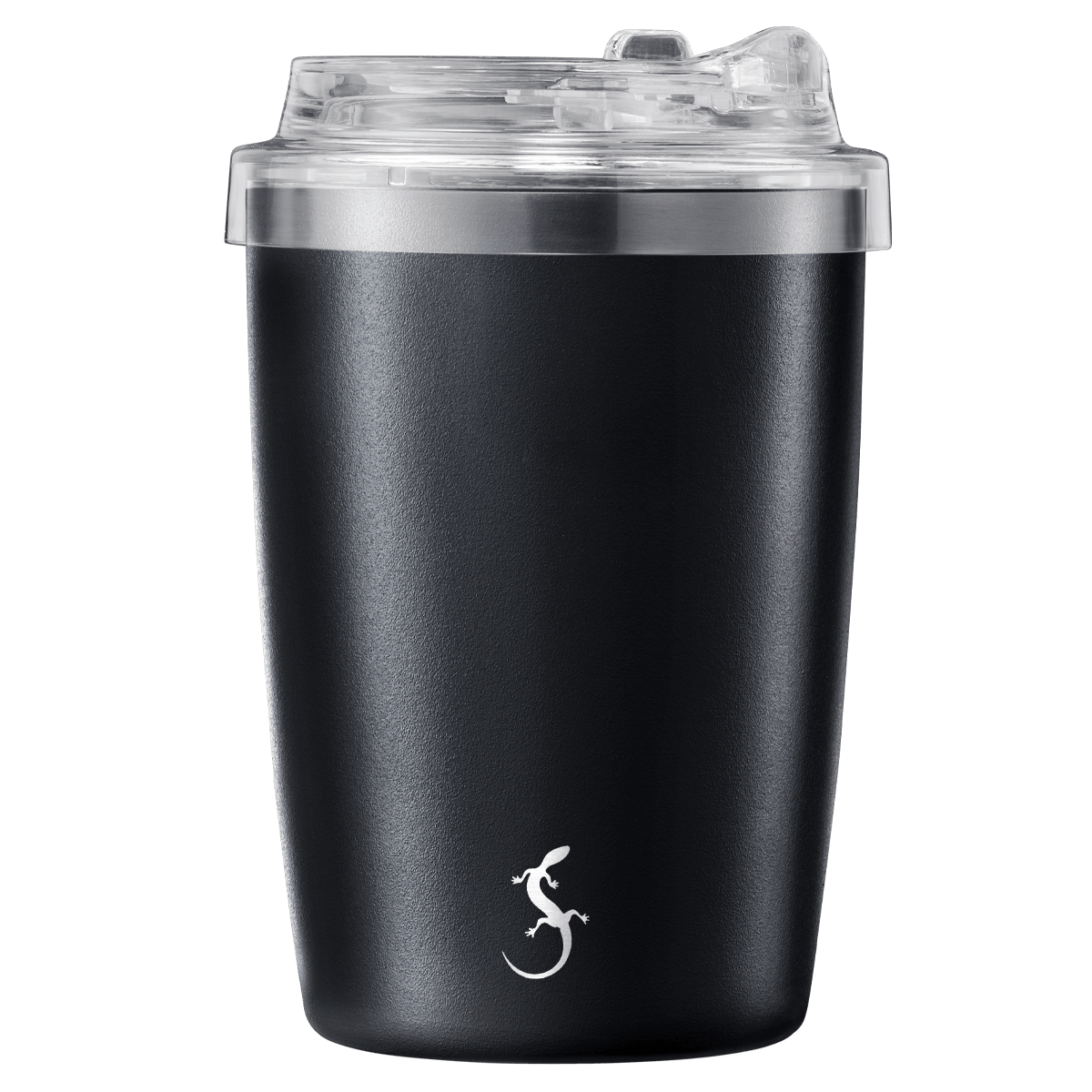 LUR - 00270983 - Lurch Isolierbecher Coffee - To - Go 0,3l mit Pulverbeschichtung, Schwarz