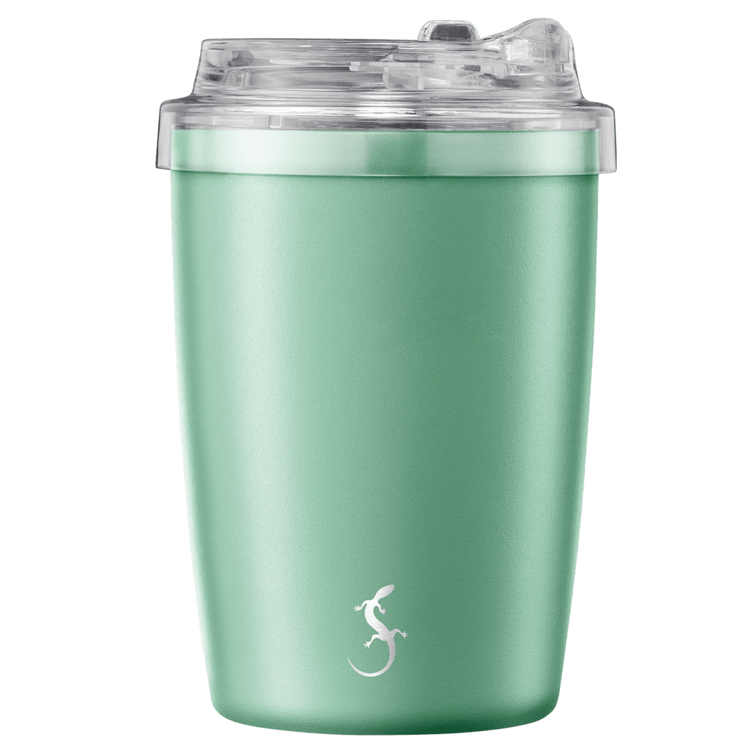 Lurch Insulating cup coffee-to-go 0.3l with powder coating, Dark Salvia