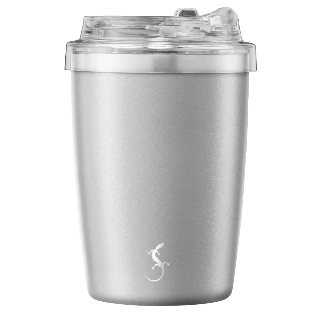 Lurch Insulating cup coffee-to-go 0.3l with powder coating, Jura Gray