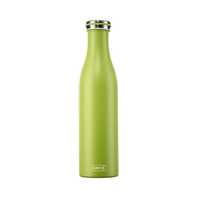 Isolier-Flasche Edelstahl, Lurch, 0,75l fresh green