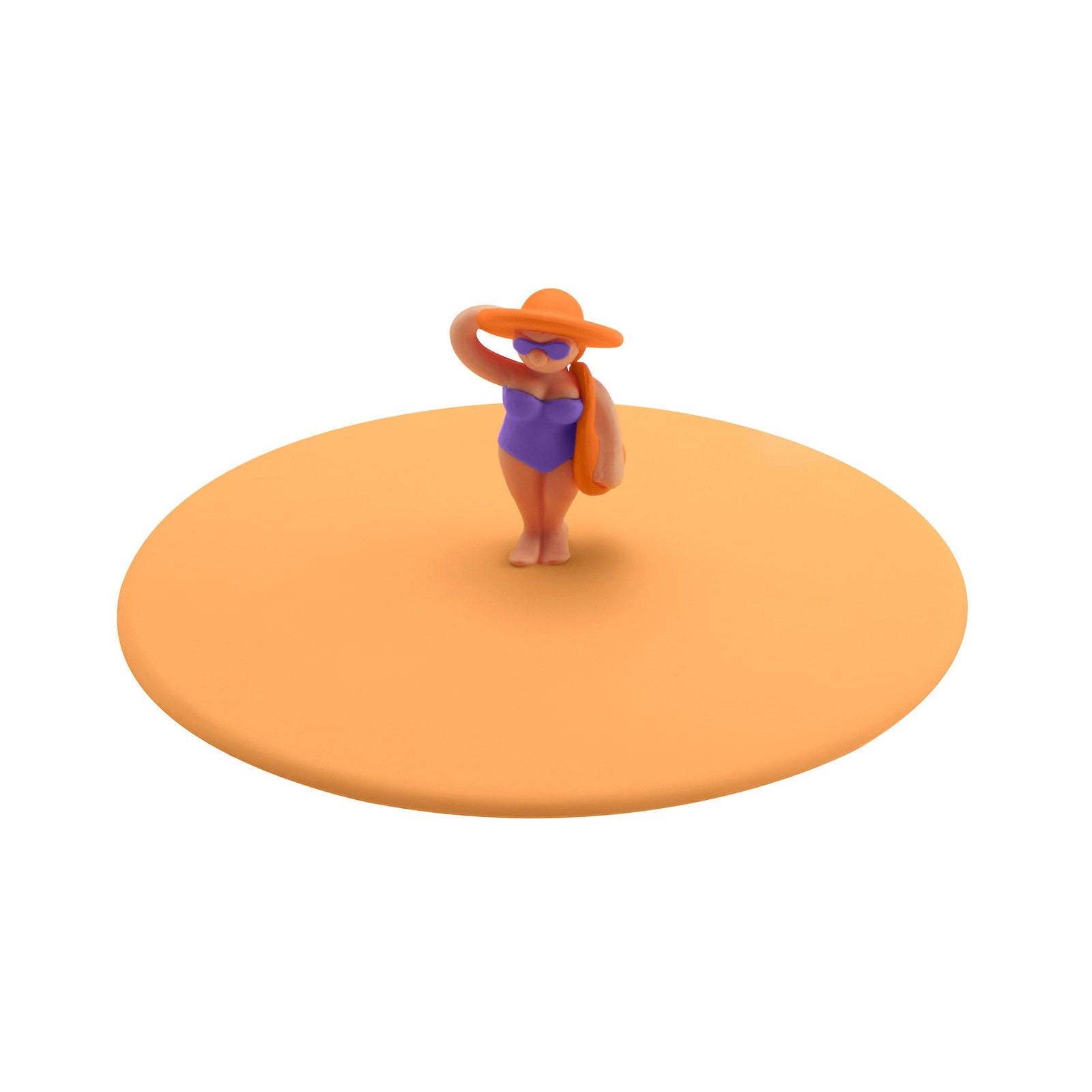 LUR - 00210846 - LURCH Mein Deckel Beach Girls Theresa Tasche Ø10,5cm Silikon