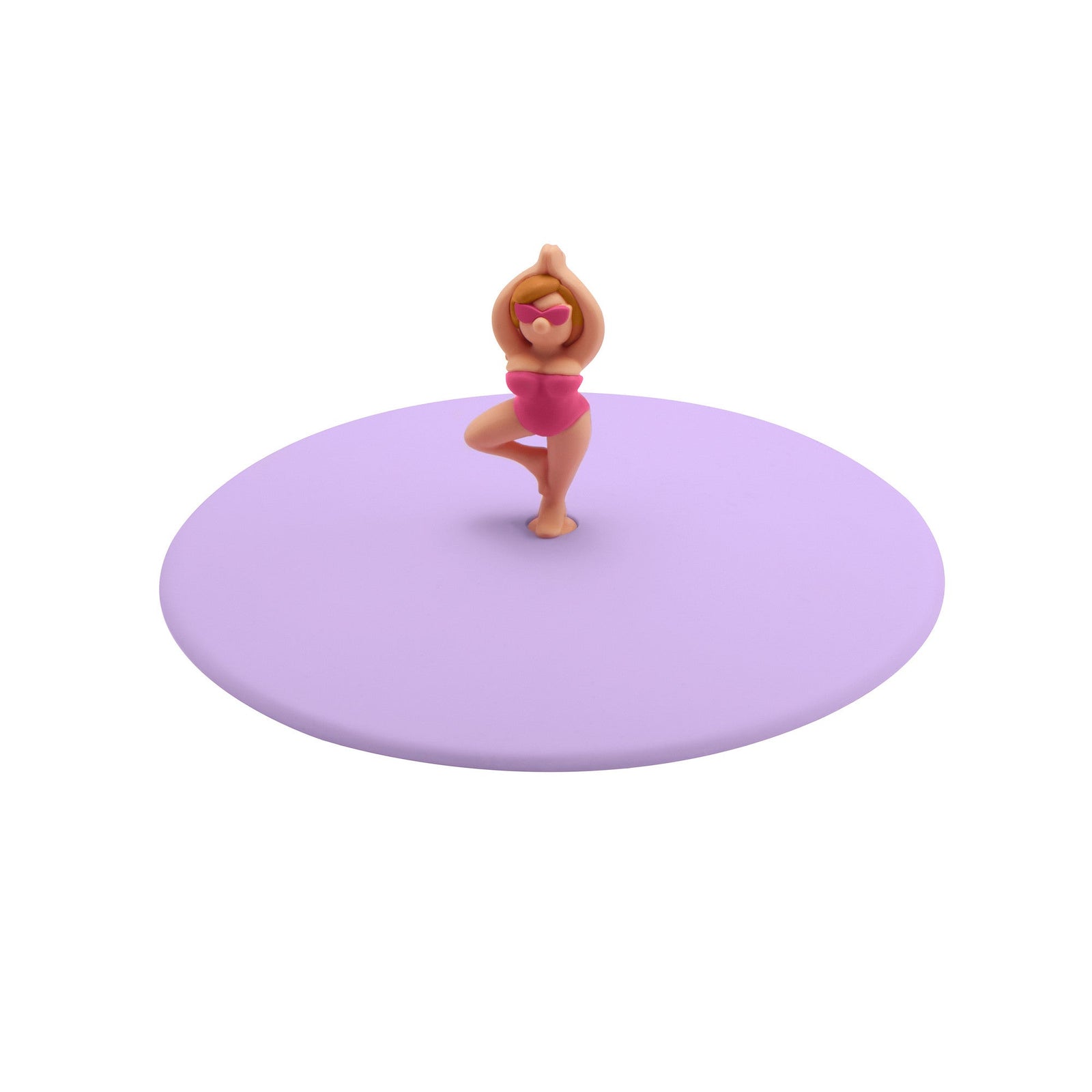 LUR - 00210847 - LURCH Mein Deckel Beach Girls Yolanda Yoga Ø10,5cm Silikon