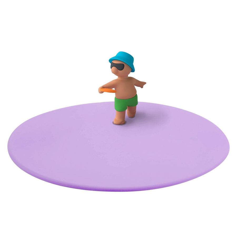 LURCH Mein Deckel Summer Fun Finn Frisbee, Premium-Platin-Silikon-L00210879