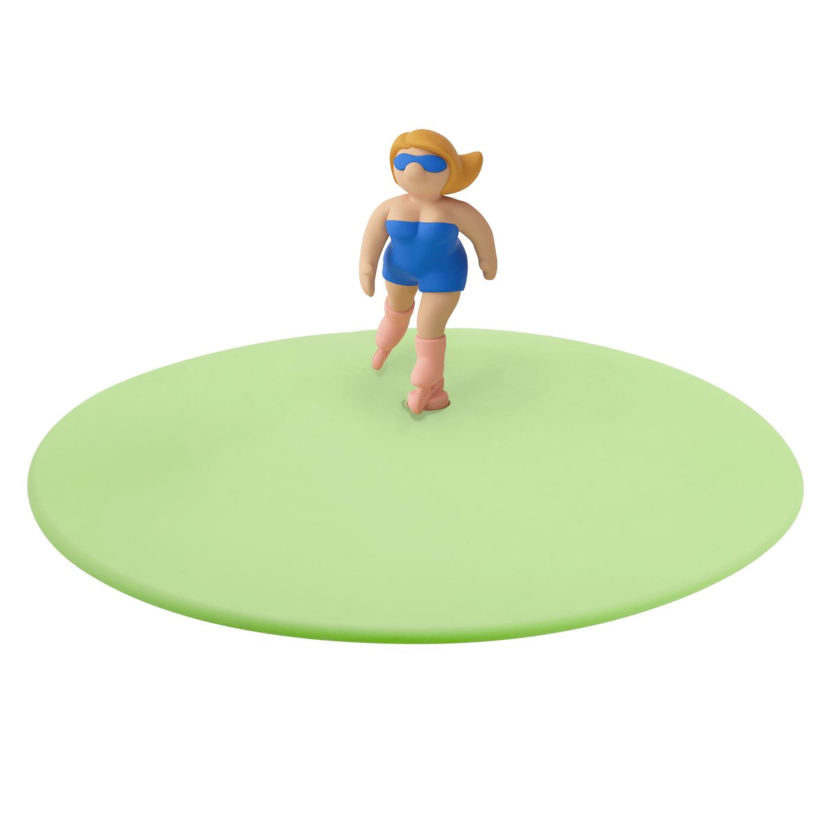 L00210878 - LURCH Mein Deckel Summer Fun Issy Inliner, Premium - Platin - Silikon