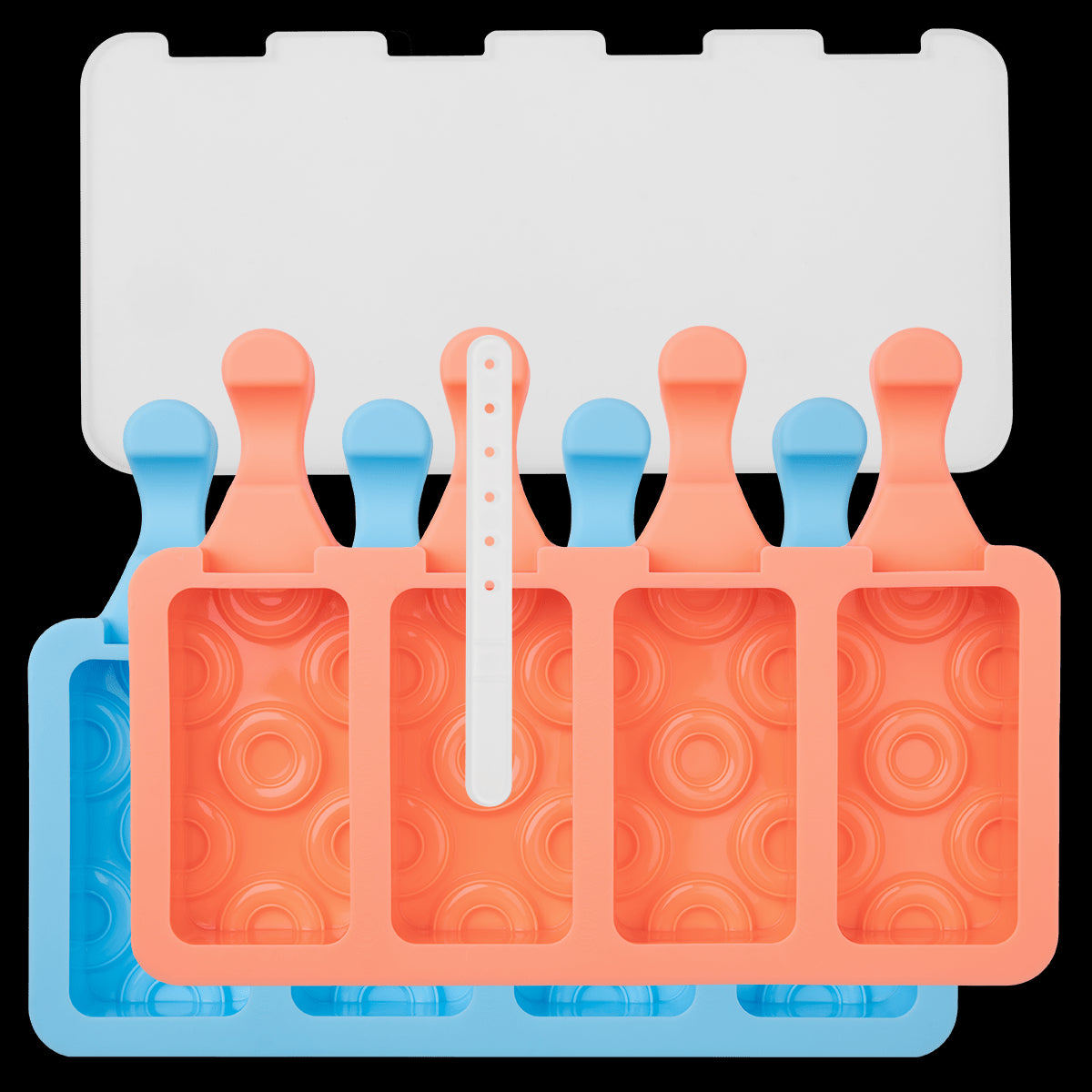 LUR - 00010487 - Lurch, Popsicle IceForm Donut, 2er Set