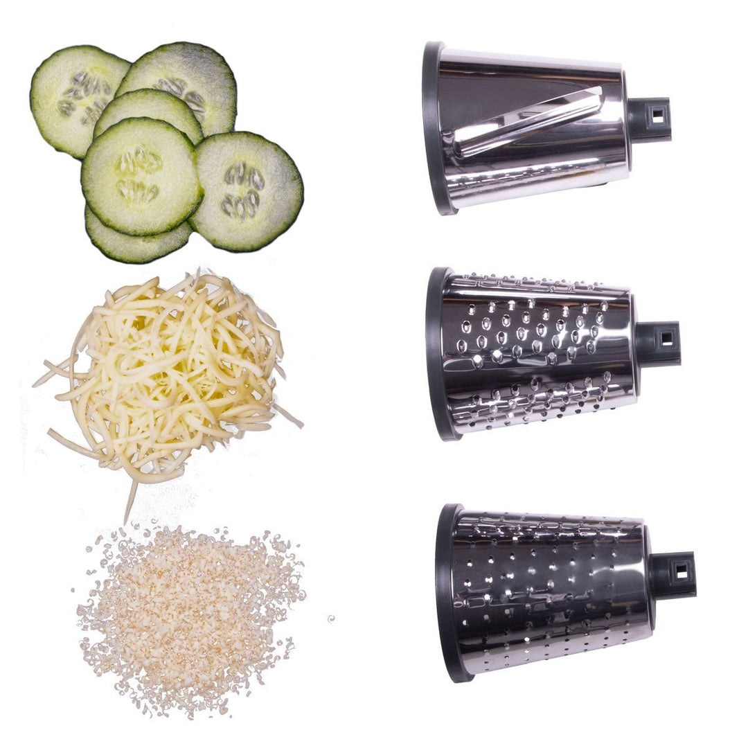 LUR-00250521 - LURCH, Stand drum grater Easy Prep iron grey