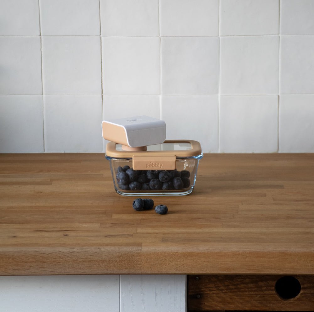 PEB - PKV - 057 - pebbly - Wiederaufladbare elektronische Vakuumpumpe für pebby Dosen