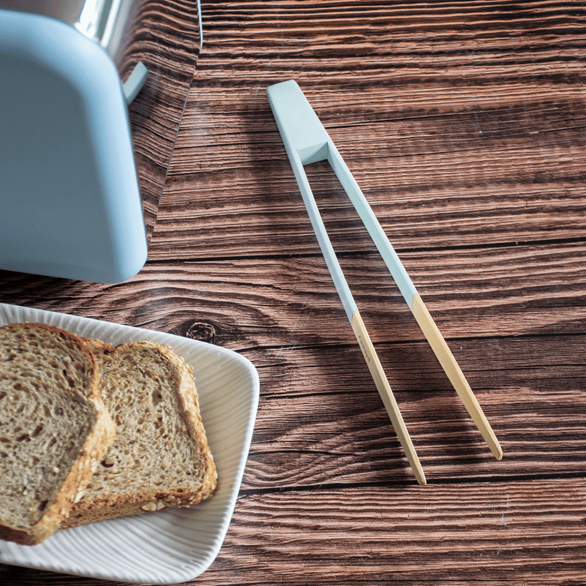 PEB-NBA290 - pebbly - Zange aus Bambus 'Pale Sage' – nicht magnetisch 24cm