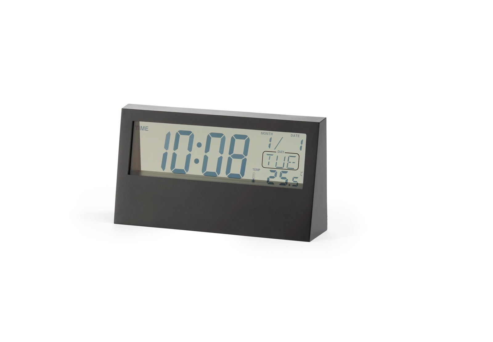 PHI - 109005 - PHILIPPI, Today Digital Uhr mit Weckfunktion, Kalender und Temperatur