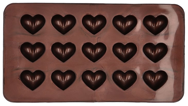 Pralinenform Herz 2 - tlg., Birkmann, Chocolaterie BIR - 252837