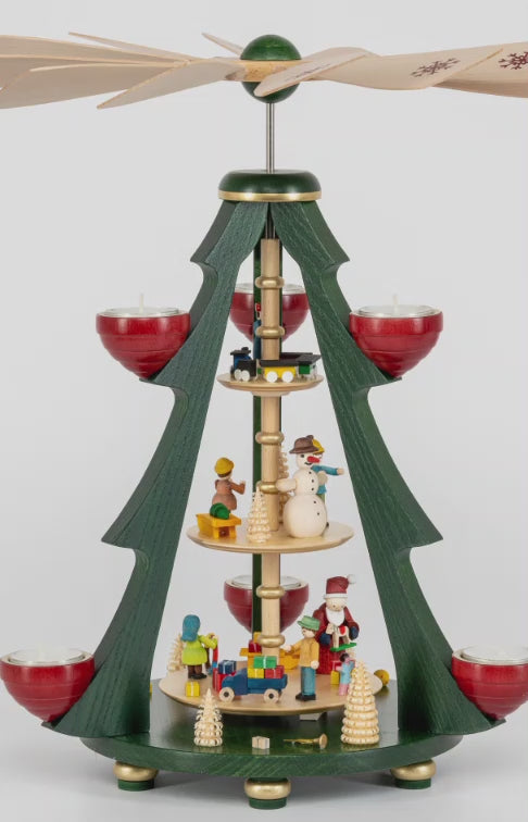 Glässer Arte popular 'Pirámide de árbol que regala 2 pisos' 40cm