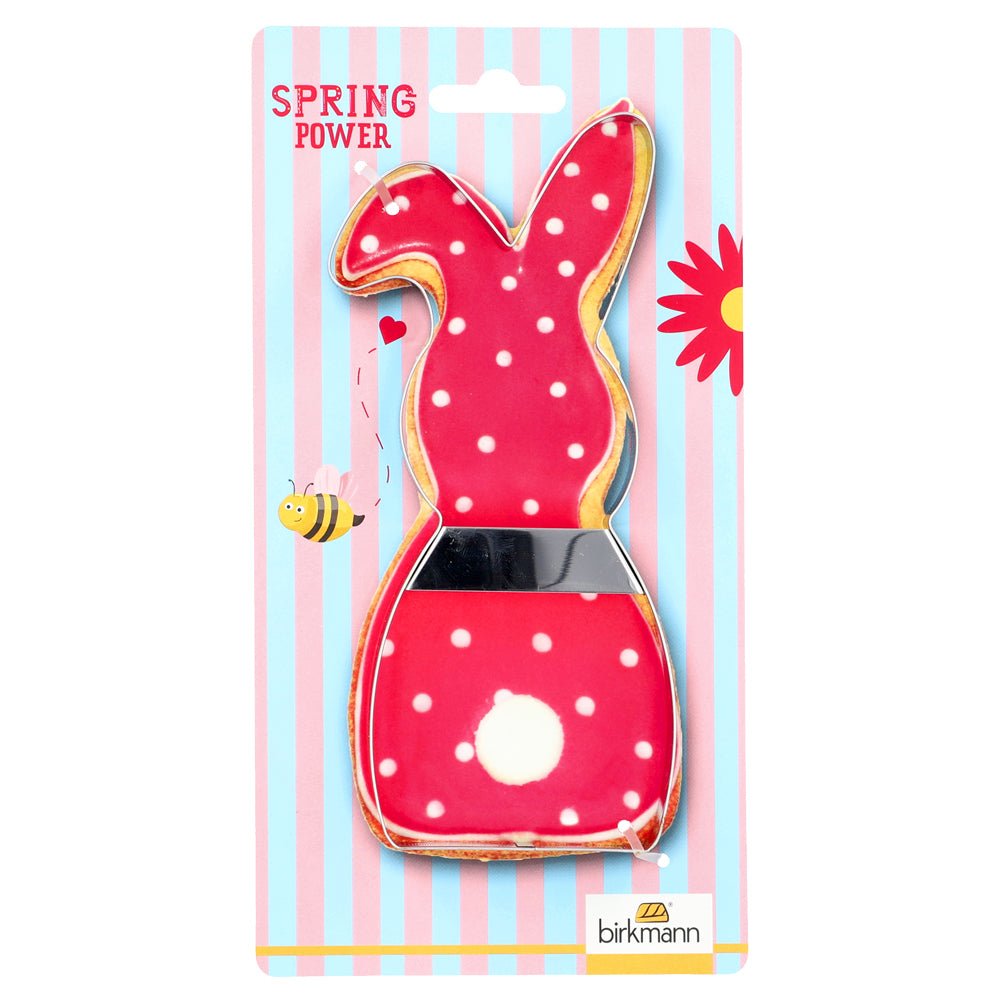 BIR-153486 - RBV Birkmann, Tagliabiscotti su cartone, XXL - Coniglio con orecchie cadenti, 17 cm