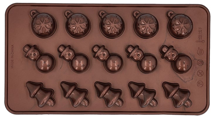 BI - 252899 - RBV Birkmann, Chokolaterie Weihnachten, Einzelform, 2 Stück