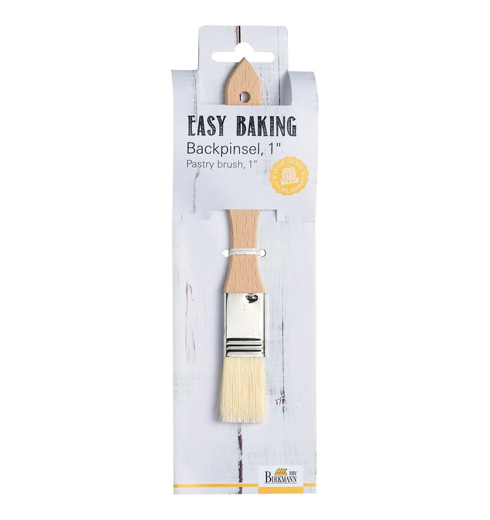 BI - 340503 - RBV Birkmann, Easy Baking, Backpinsel, B2,5cm, Buchenholz