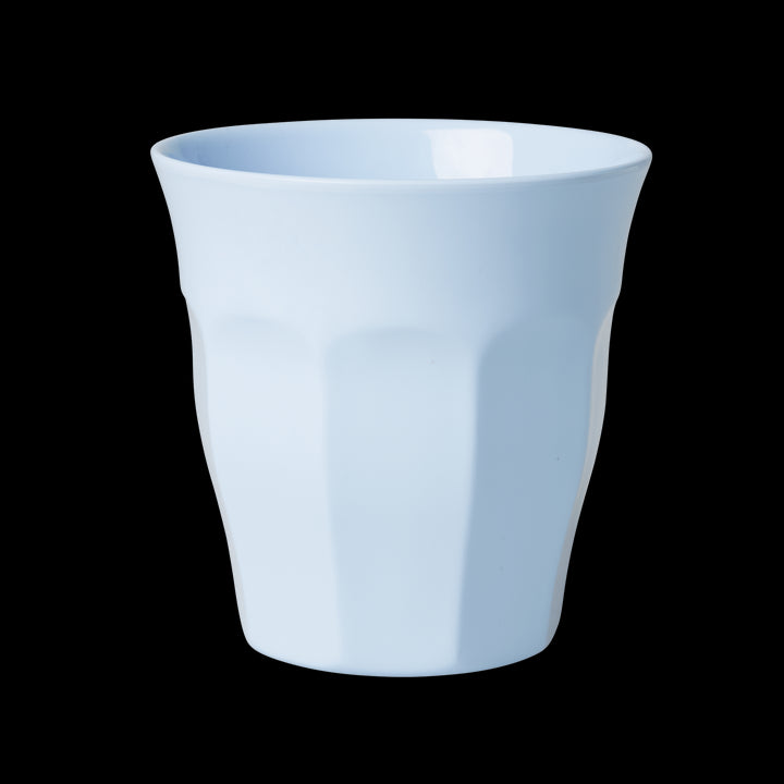 ri - MELCU - B - Rice, Melamine Cup in hellblau, 250 ml