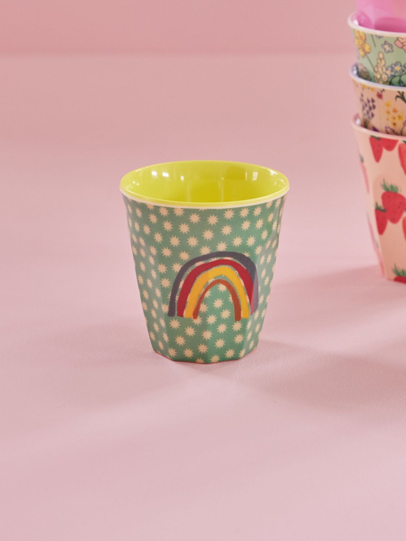 ri - MELCU - RAST - Rice, Melamine Rainbow Becher, Medium, 250ml