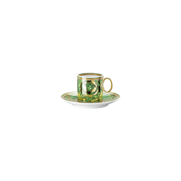 Rosenthal Versace - Medusa Garland Green Espressotasse 2-teilig - 2024-19335-409959-14715