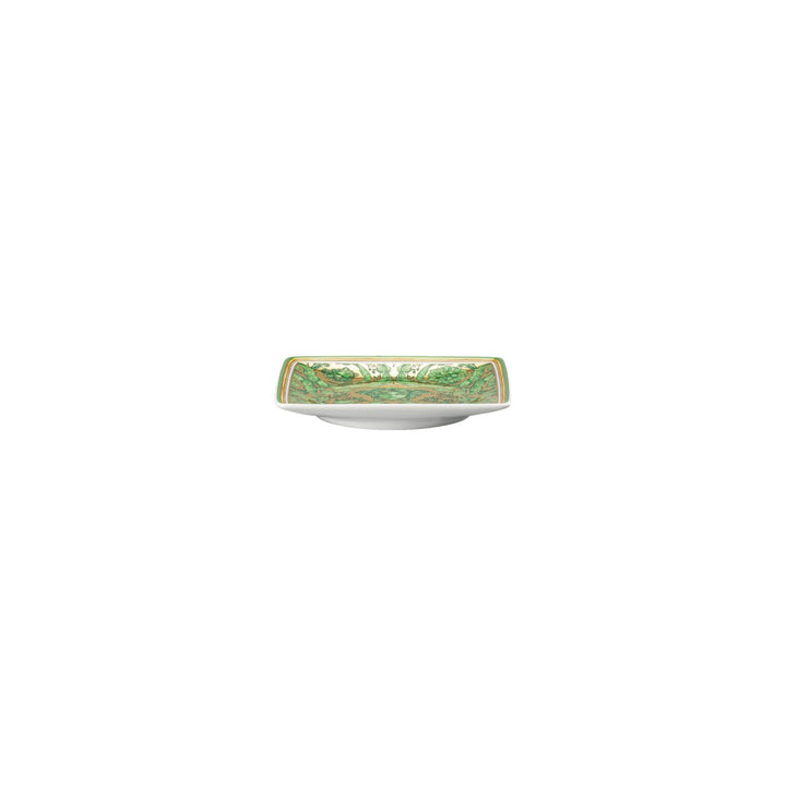 Rosenthal Versace - Medusa Garland Green Schälchen quadratisch 11,3cm - 2024-11940-409959-15253