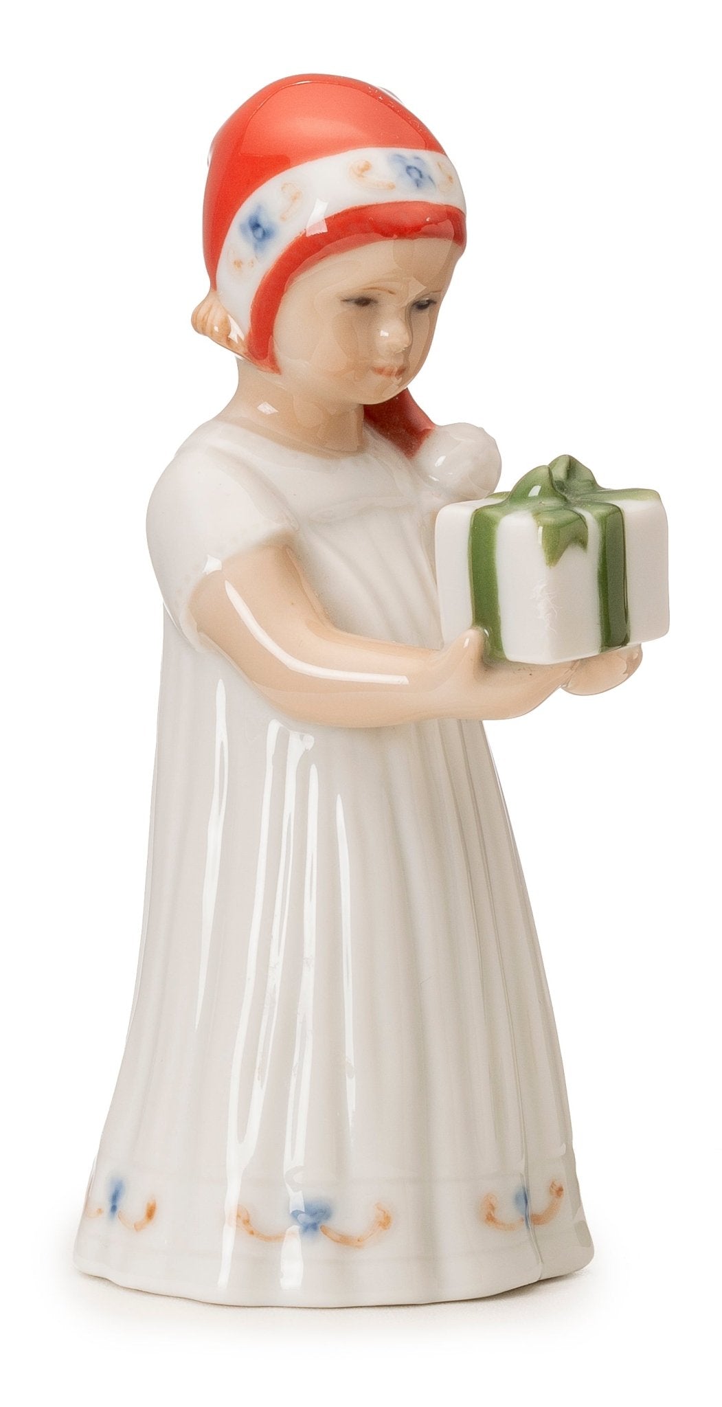 ROC - RF5021091 - Royal Copenhagen Weihnachten 'Elsa mit Mini - Geschenk - weiß'