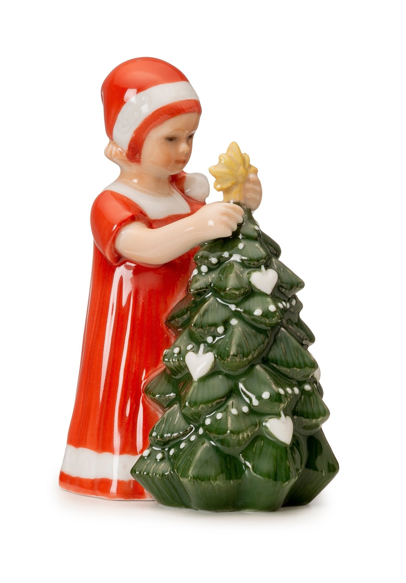 ROC - RF5021095 - Royal Copenhagen Weihnachten 'Elsa schmückt Mini - Baum - rot'