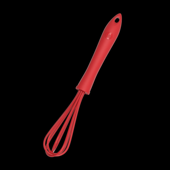 KOBL - 22933.04 - Schneebesen 19cm, KochBlume, Silikon, Edelstahl, Kunststoff, rot