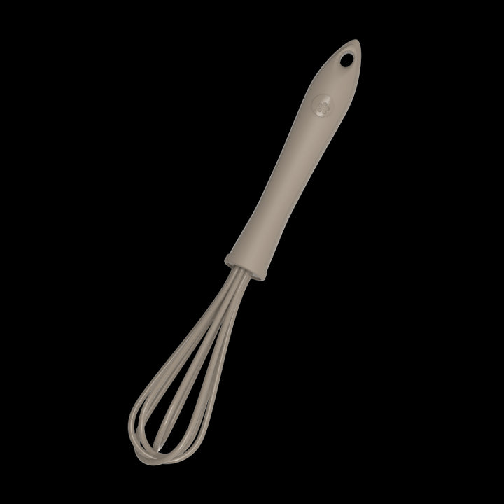 KOBL - 22933.12 - Schneebesen 19cm, KochBlume, Silikon, Edelstahl, Kunststoff, taupe