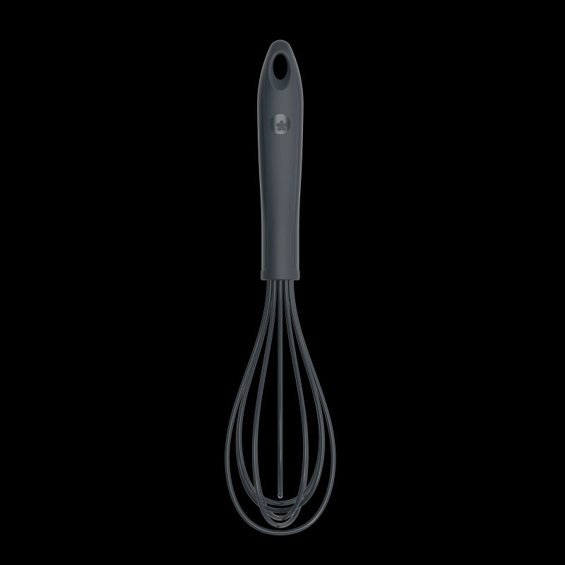 KOBL - 22931.10 - Schneebesen 28cm, KochBlume, Silikon, Edelstahl, Kunststoff, anthrazit