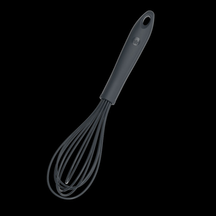 KOBL - 22931.10 - Schneebesen 28cm, KochBlume, Silikon, Edelstahl, Kunststoff, anthrazit