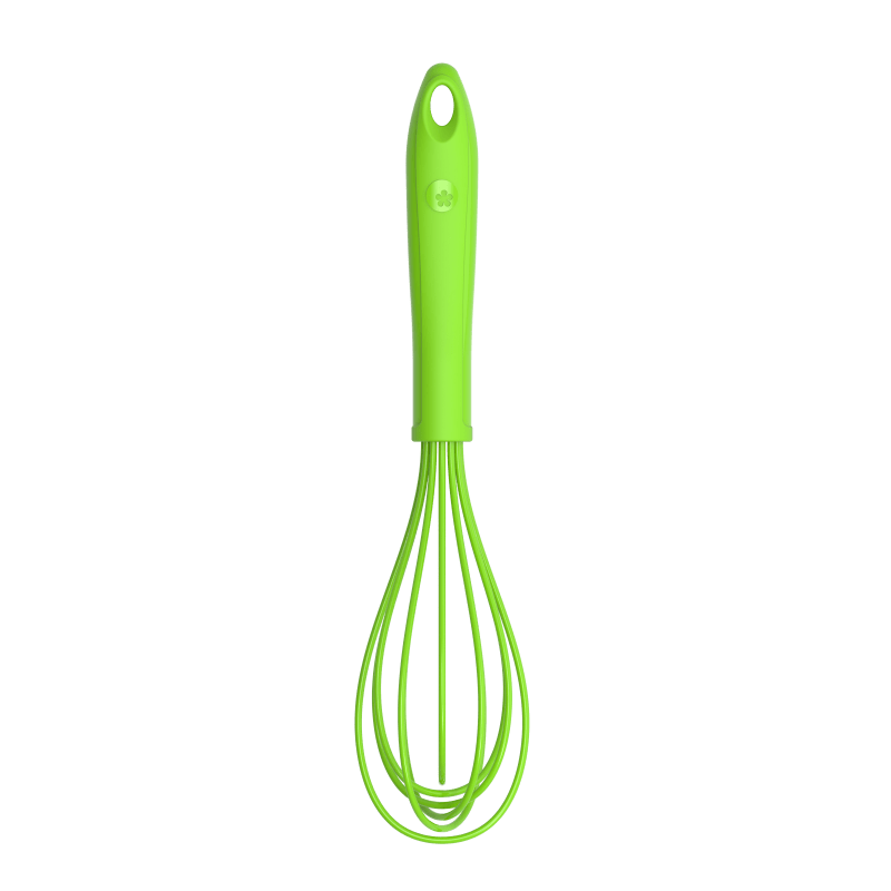 KOBL - 22931.02 - Schneebesen 28cm, KochBlume, Silikon, Edelstahl, Kunststoff, limette