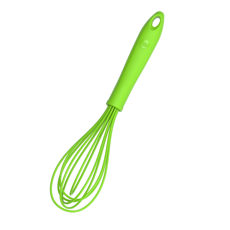 KOBL - 22931.02 - Schneebesen 28cm, KochBlume, Silikon, Edelstahl, Kunststoff, limette