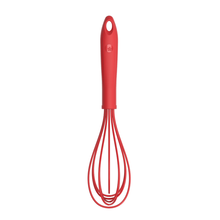 Schneebesen 28cm, KochBlume, Silikon, Edelstahl, Kunststoff, rot KOBL - 22931.04