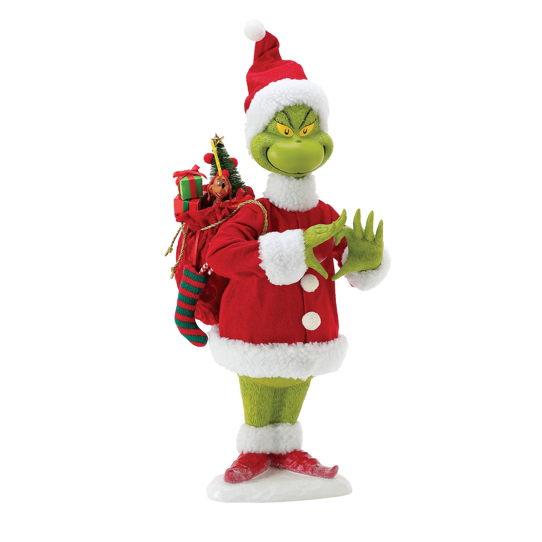 6016488 - Sein Herz wuchs (sprechende Grinch - Figur), h 45cm, 2025