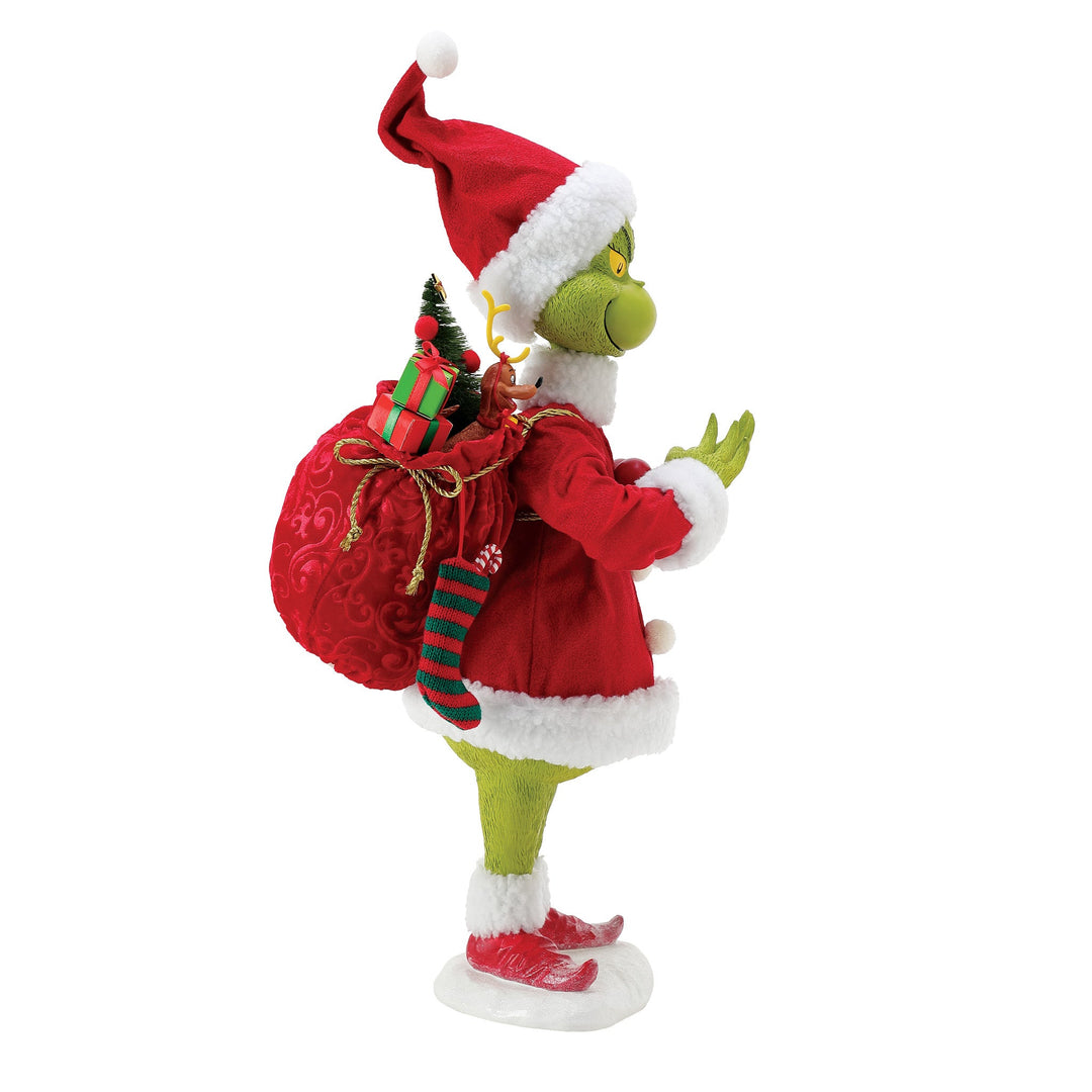 6016488 - Sein Herz wuchs (sprechende Grinch - Figur), h 45cm, 2025