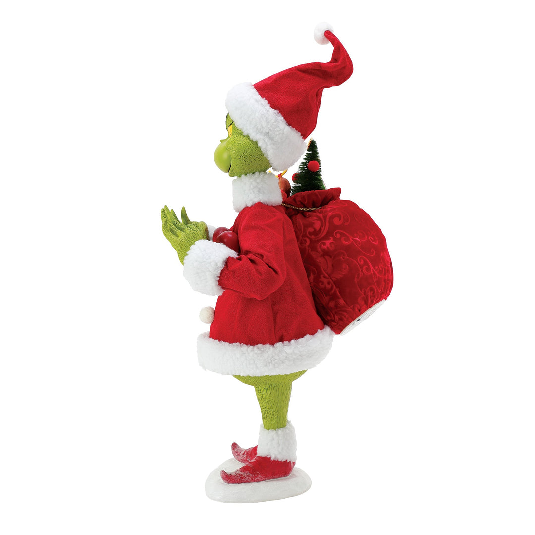 6016488 - Sein Herz wuchs (sprechende Grinch - Figur), h 45cm, 2025