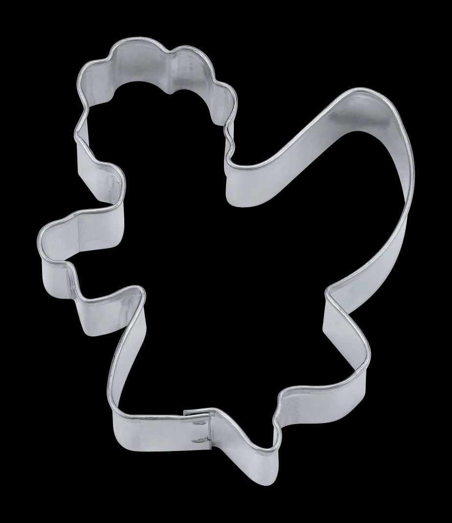 ST - 105010 - Städter, Ausstecher Engel fliegend, Weißblech, H6,5cm