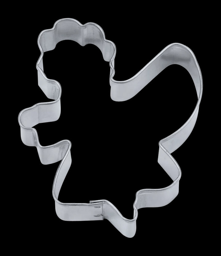 ST - 105010 - Städter, Ausstecher Engel fliegend, Weißblech, H6,5cm