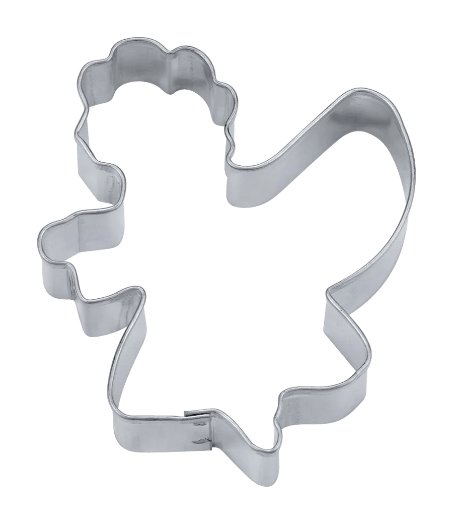 ST - 105010 - Städter, Ausstecher Engel fliegend, Weißblech, H6,5cm