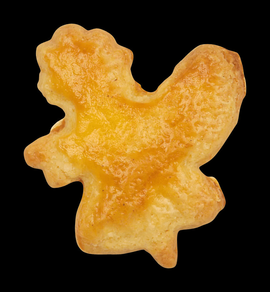 ST - 105010 - Städter, Ausstecher Engel fliegend, Weißblech, H6,5cm