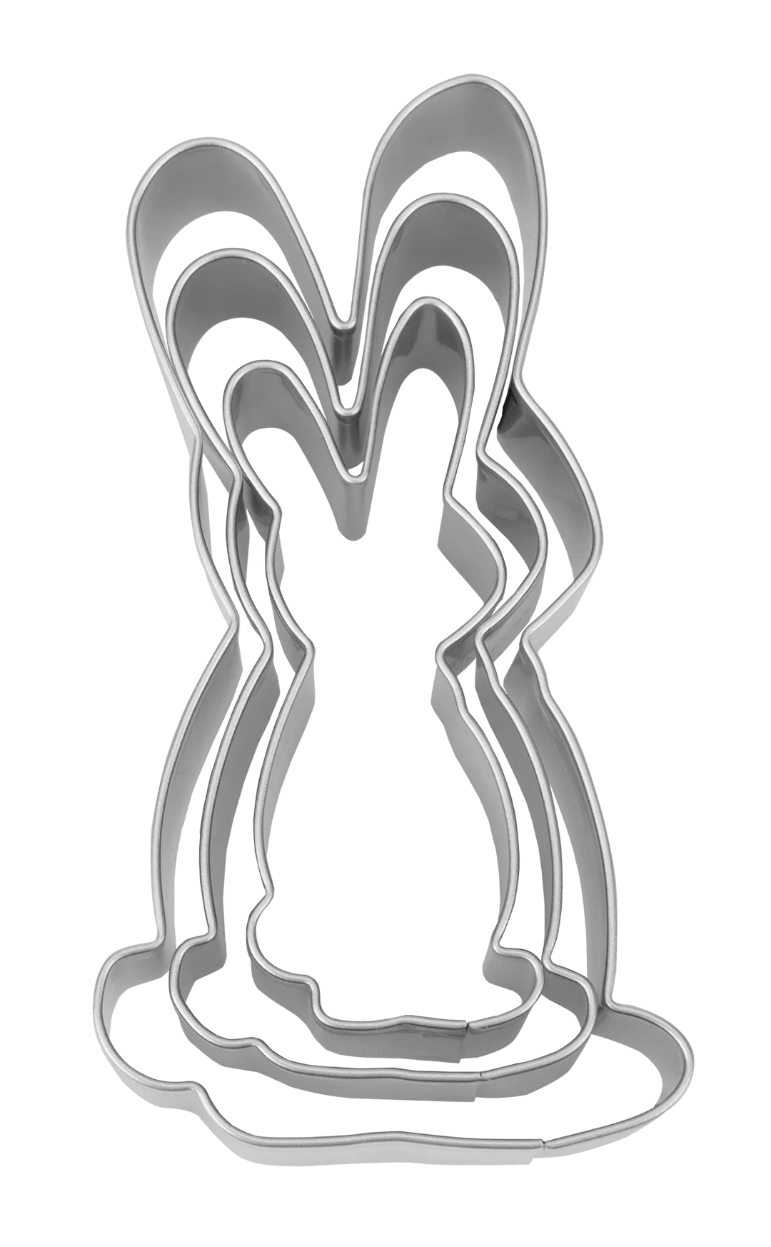 STA-086159 - Städter, Ausstecher Hasenfamilie auf Karte Set, 3 - teilig