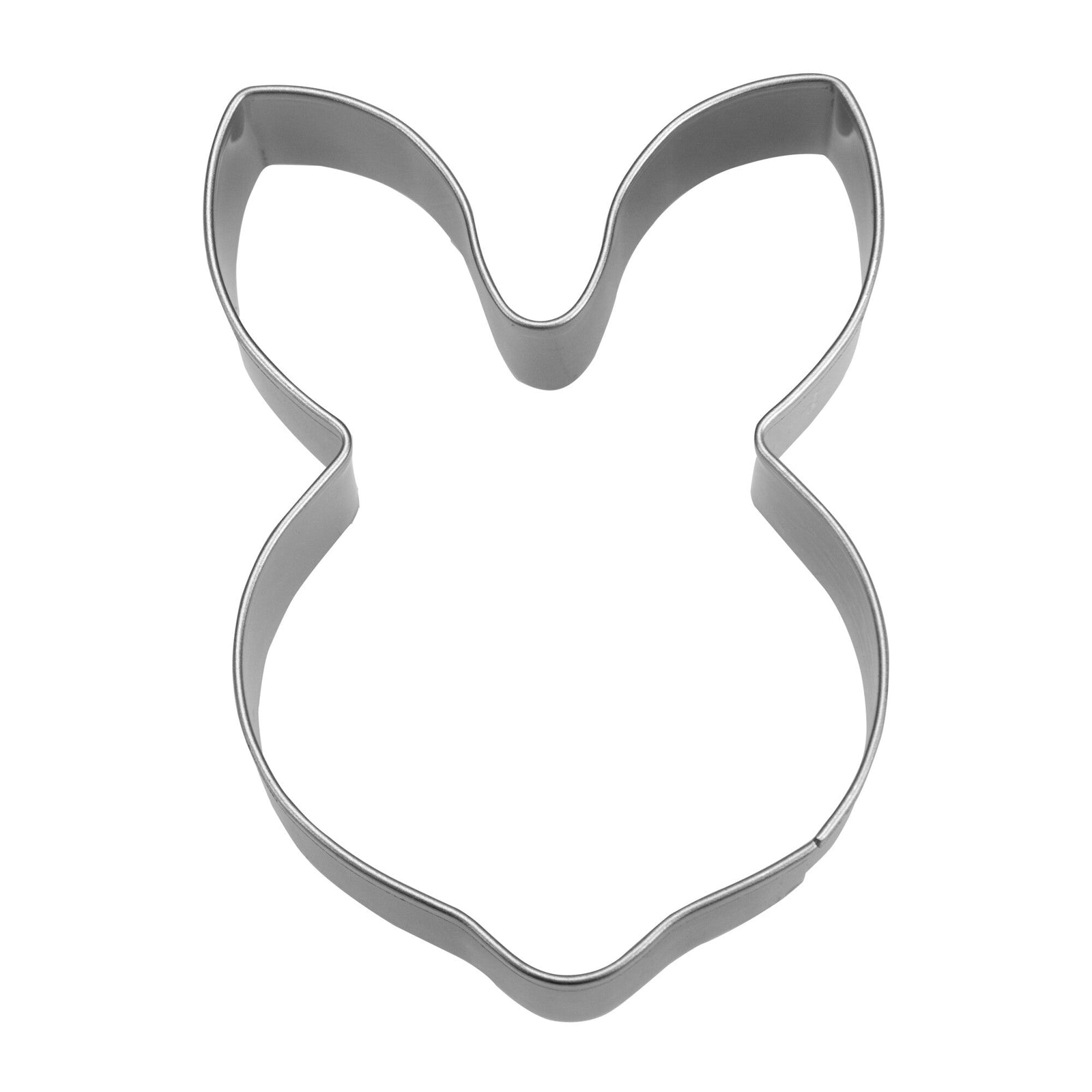 STA - 080059 - Städter, Ausstecher Hasengesicht auf Karte, Edelstahl 6,5cm